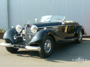 Mercedes 540 K Specialroadster, Hamburg, pre-war, Stefan C. Luftschitz, Beuerberg, Riedering 