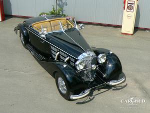 Mercedes 540 K Spezialroadster, Hamburg, pre-war, Stefan C. Luftschitz, Beuerberg, Riedering 