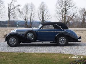 Mercedes 600 V Cabriolet, 12- Cylinder, pre-war, Stefan C. Luftschitz, Beuerberg, Riedering  