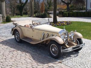 Mercedes 710 SS Tourer, pre-war, Stefan C. Luftschitz, Beuerberg, Riedering 