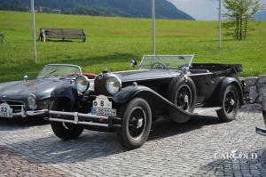 Mercedes 710 SS zu Besuch am Hitzelsberg, pre-war, Stefan C. Luftschitz, Beuerberg, Riedering 