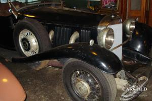 Mercedes 500 K Roadster, Originalzustand, pre-war, Stefan C. Luftschitz, Beuerberg, Riedering 