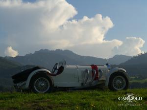 Mercedes 720 SSK, Kampenwand,aufziehendes Gewitter, Stefan C. Luftschitz, Beuerberg, Riedering 