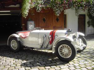 Mercedes 720 SSK Beuerberg in summer, Stefan C. Luftschitz