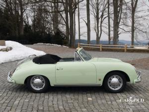 Porsche 356 A Cabriolet, original, post-war, Stefan C. Luftschitz, Beuerberg