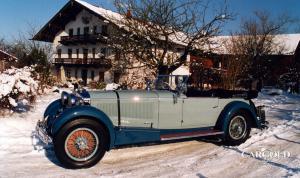 Mercedes 710 SS Tourer, pre-war, Stefan C. Luftschitz, Beuerberg, Riedering 