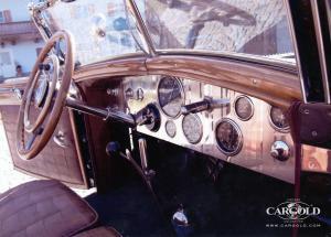 Mercedes 680 S Tourer, dashboard, pre-war, Stefan C. Luftschitz, Beuerberg, Riedering