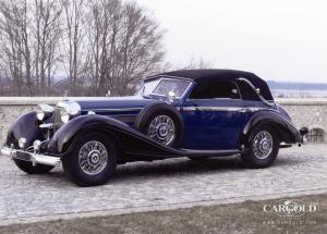 Mercedes 600 V Cabriolet, 12-Zylinder, 1939, Stefan C. Luftschitz, Beuerberg, Riedering