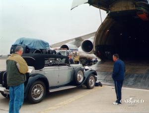 Mercedes 770- Collection Las Vegas, Verladung Antonov, Airfield Sacramento, Stefan C. Luftschitz 