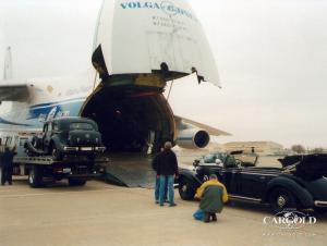 Mercedes 770- Collection Las Vegas, Stefan C. Luftschitz, Verladung Antonov, Sacramento Airfield