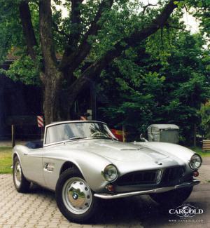 BMW 507 Roadster, frÃ¼he Fahrgestellnummer, Stefan C. Luftschitz 1997, Beuerberg, RiederingLuftschitz 