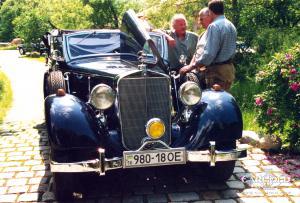 Mercedes 320 Cabrio, pre-war, Besuch aus Russland, Stefan C. Luftschitz