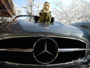 Santa Claus, Mercedes 300 SL, Stefan C. Luftschitz - Luftschitz , Beuerberg