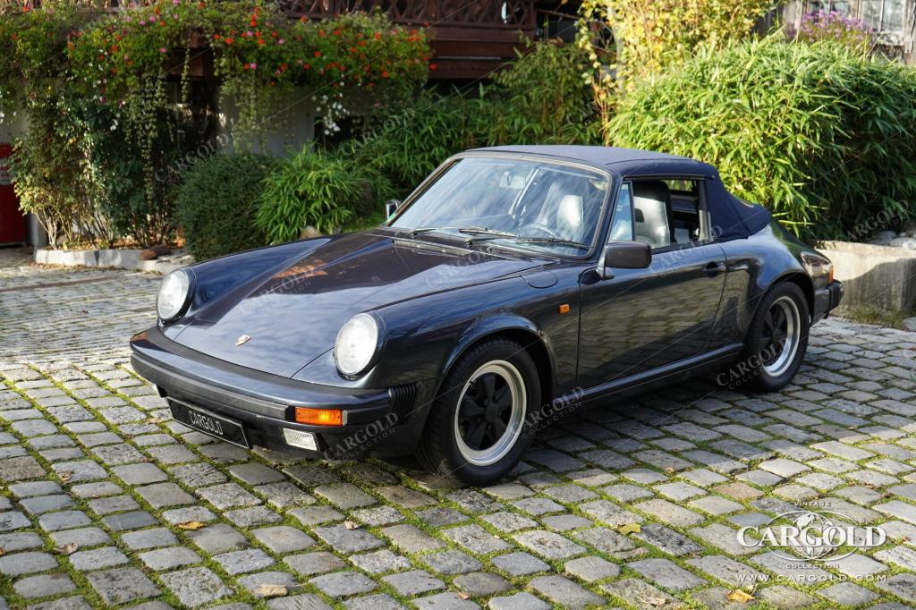 Cargold - Porsche 911 Carrera Cabriolet - Erst 52.960 km! Deutsche 2. Hand  - Bild 0