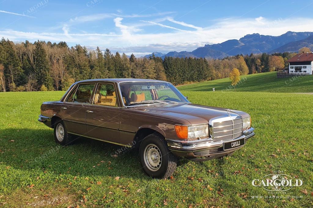 Cargold - Mercedes 450 SEL 6.9 - 1. Hand, erst 100 tkm! Farbrarität!  - Bild 2