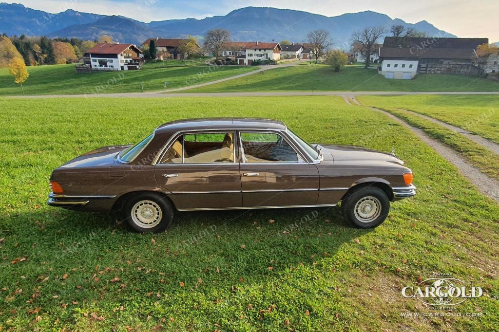 Cargold - Mercedes 450 SEL 6.9 - 1. Hand, erst 100 tkm! Farbrarität!  - Bild 6