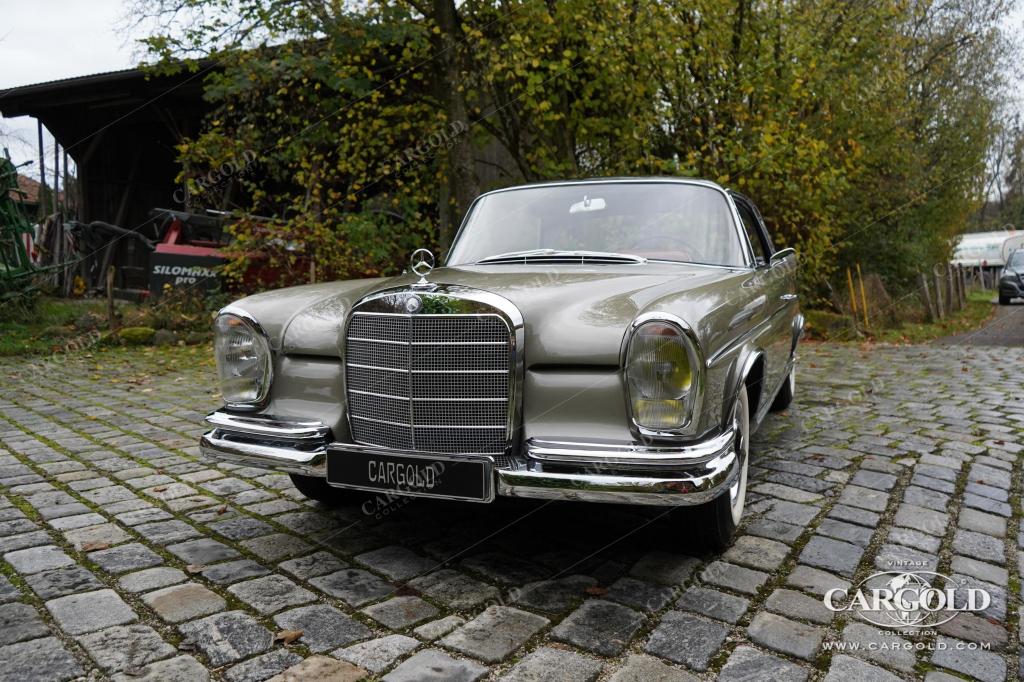Cargold - Mercedes 300 SE Coupe - Restauriert, matching, zweifarbig  - Bild 12
