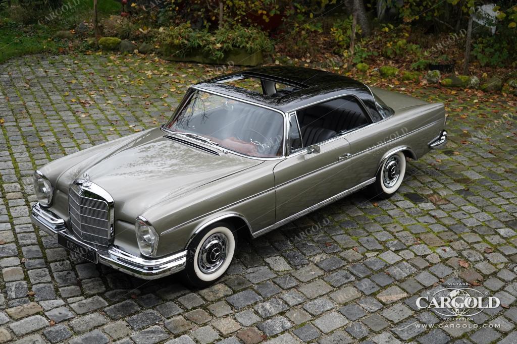 Cargold - Mercedes 300 SE Coupe - Restauriert, matching, zweifarbig  - Bild 4
