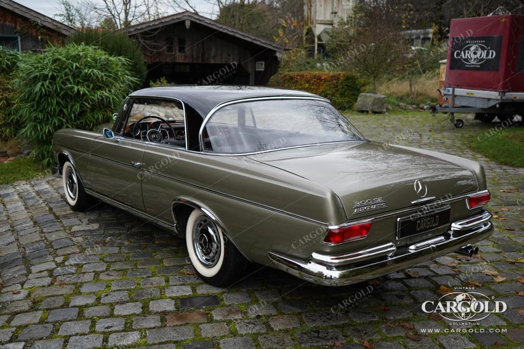 Cargold - Mercedes 300 SE Coupe - Restauriert, matching, zweifarbig  - Bild 6