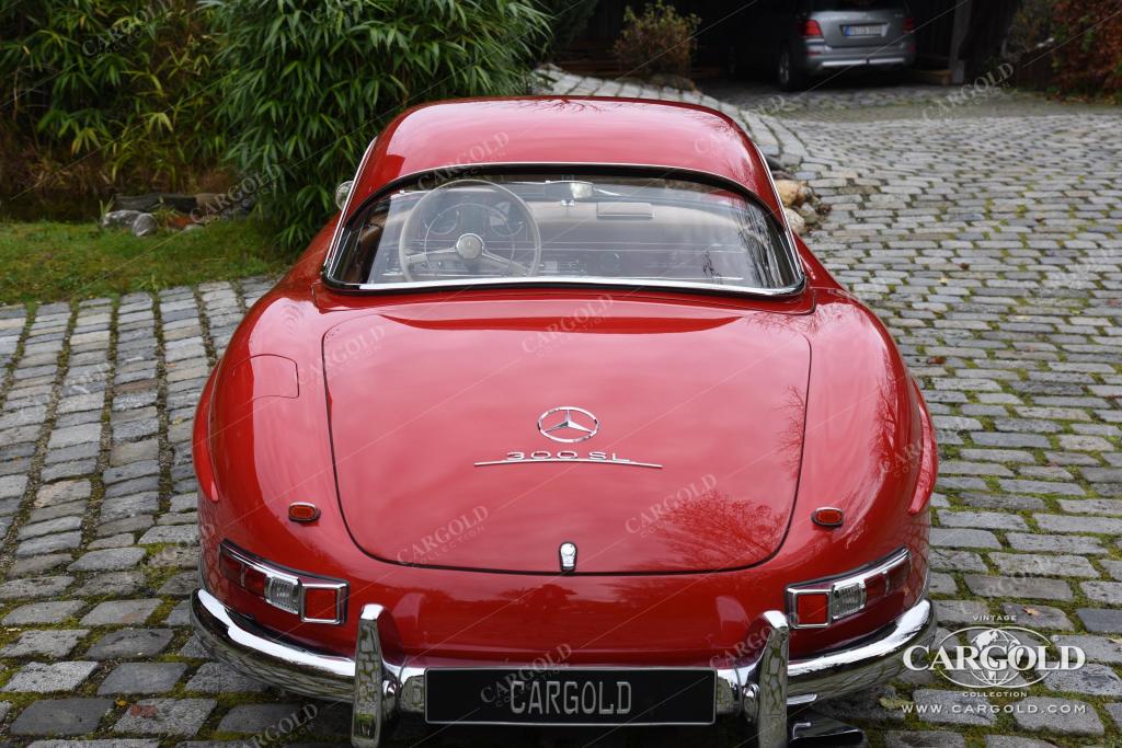 Cargold - Mercedes 300 SL Roadster - Matching No., Hardtop, Chromfelgen, 1A authentisch!  - Bild 20