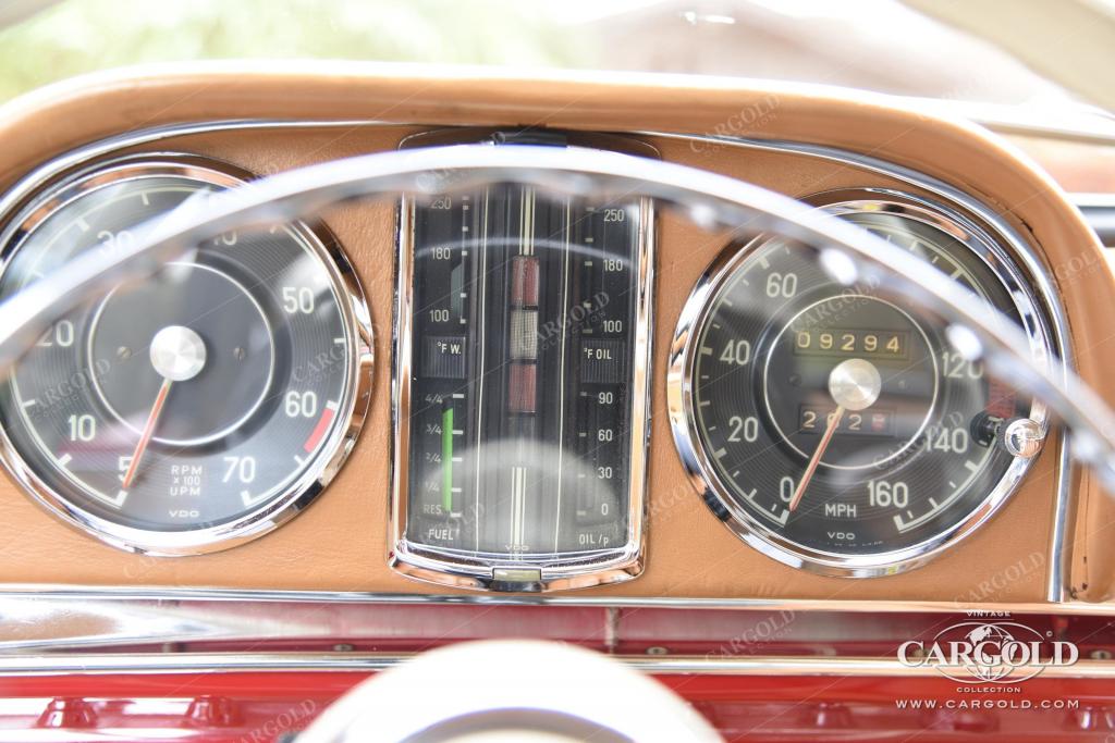 Cargold - Mercedes 300 SL Roadster - Matching No., Hardtop, Chromfelgen, 1A authentisch!  - Bild 5