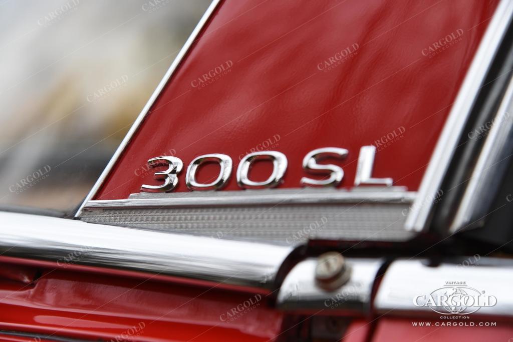 Cargold - Mercedes 300 SL Roadster - Matching No., Hardtop, Chromfelgen, 1A authentisch!  - Bild 8