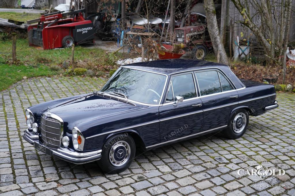 Cargold - Mercedes 280 S - 1. Hand, erst 110tkm, dunkelblau  - Bild 0