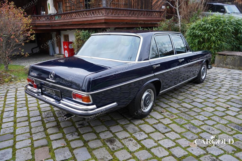 Cargold - Mercedes 280 S - 1. Hand, erst 110tkm, dunkelblau  - Bild 8