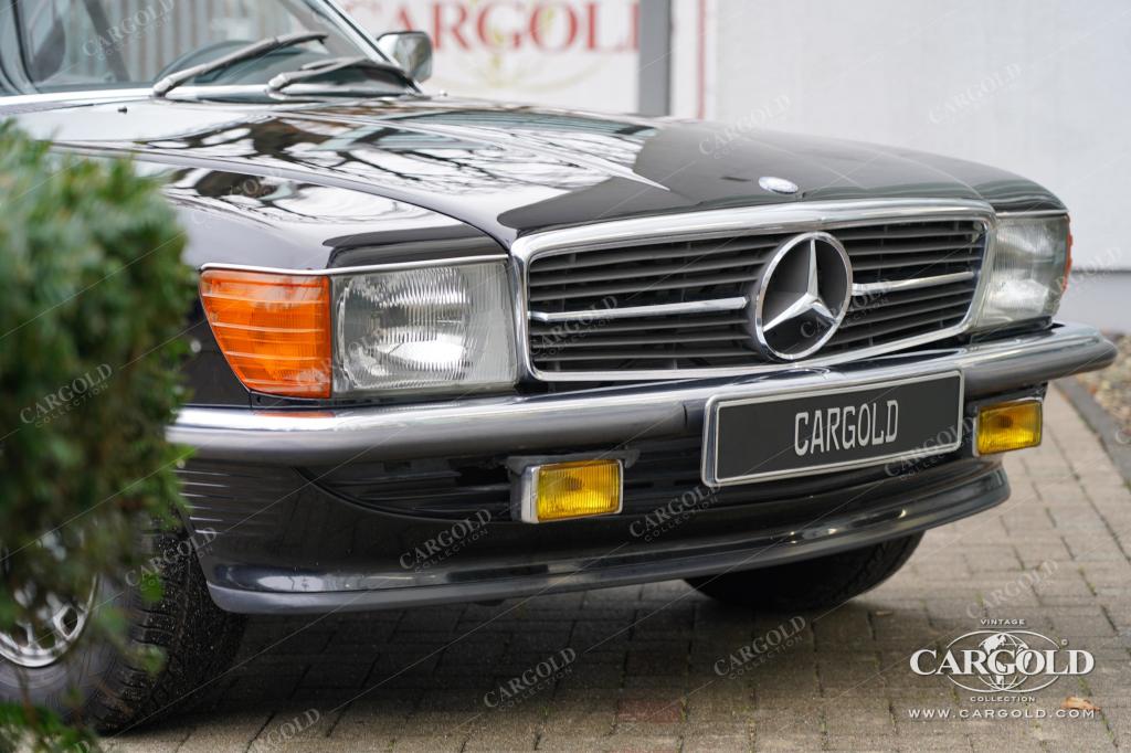 Cargold - Mercedes 300 SL /  R107 - Erst 76.521 km! 2.Hd/MB-Scheckheftgepfelgt  - Bild 23