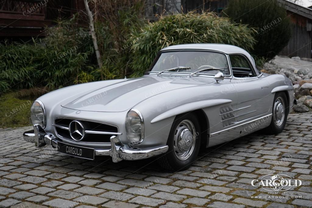 Cargold - Mercedes 300 SL Roadster - 1. Leder, Hardtop  - Bild 0