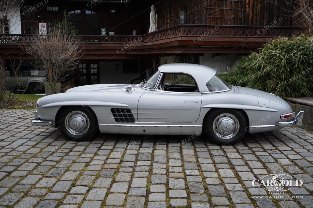 Cargold - Mercedes 300 SL Roadster - 1. Leder, Hardtop  - Bild 12