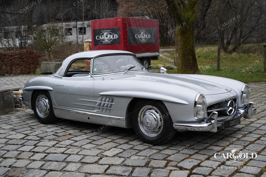 Cargold - Mercedes 300 SL Roadster - 1. Leder, Hardtop  - Bild 22