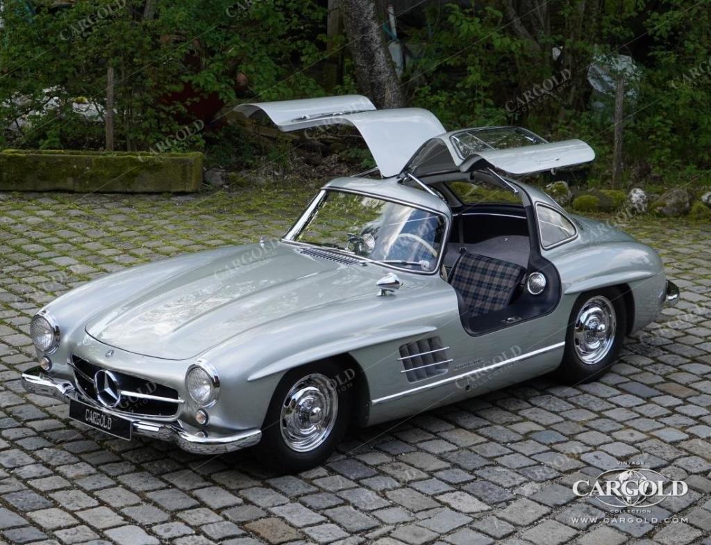 Cargold - Mercedes 300 SL Flügeltürer - Rudge / Matching Colours  - Bild 0