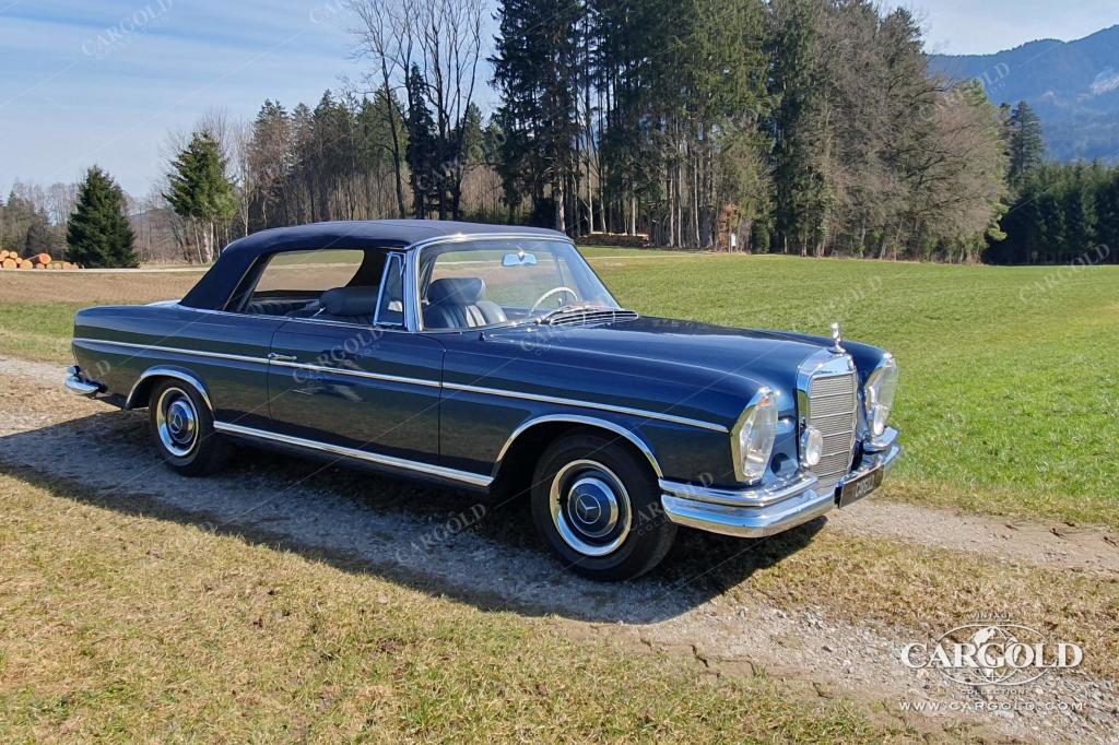 Cargold - Mercedes 300 SE Cabriolet - Farbrarität / Deutsches Original  - Bild 0