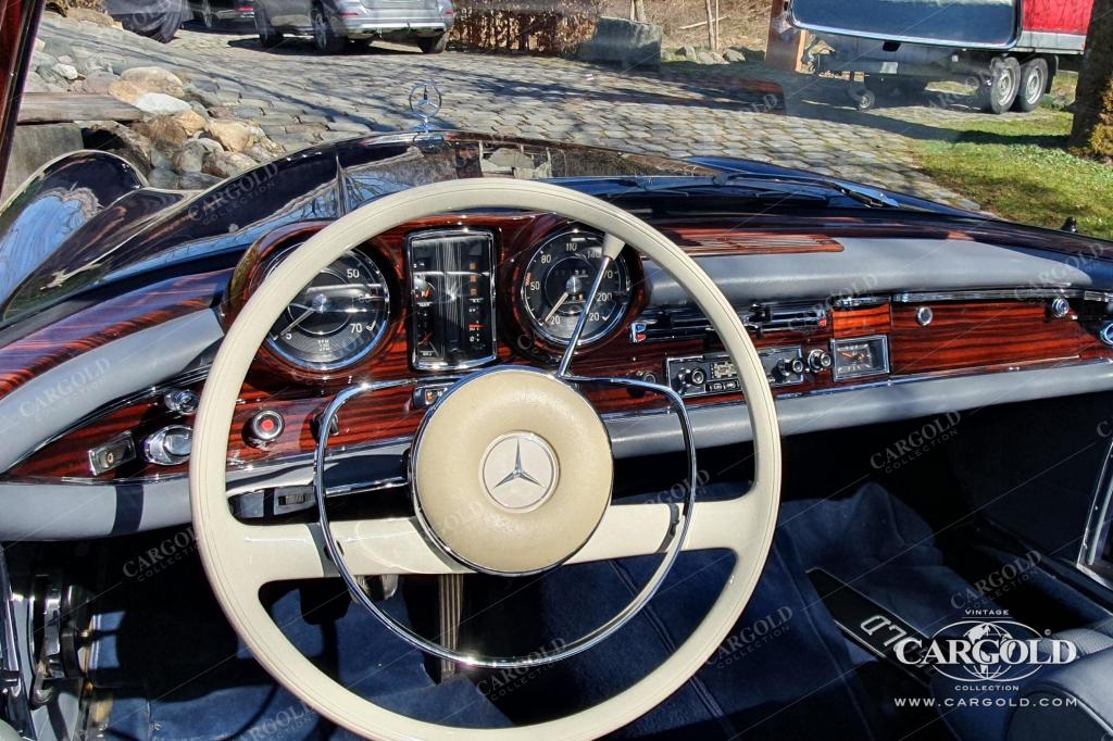 Cargold - Mercedes 300 SE Cabriolet - Farbrarität / Deutsches Original  - Bild 10