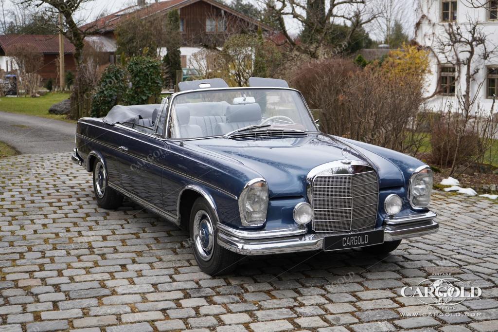 Cargold - Mercedes 300 SE Cabriolet - Farbrarität / Deutsches Original  - Bild 11