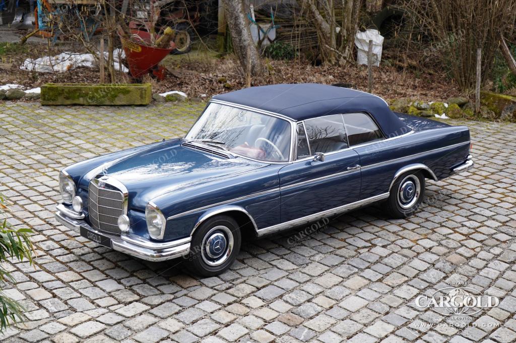 Cargold - Mercedes 300 SE Cabriolet - Farbrarität / Deutsches Original  - Bild 13