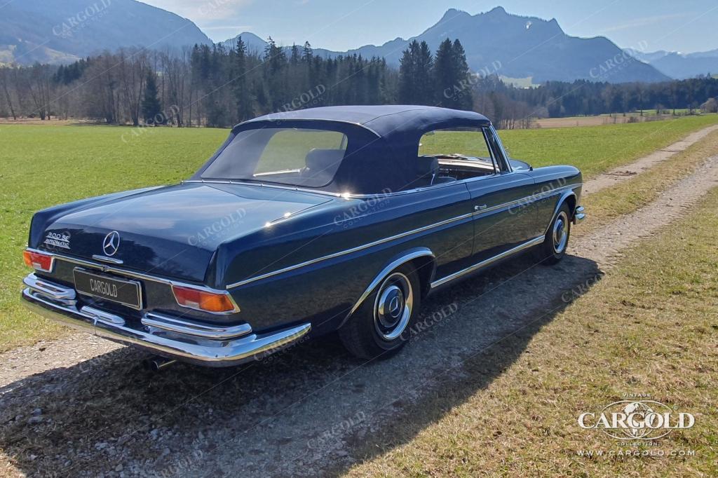 Cargold - Mercedes 300 SE Cabriolet - Farbrarität / Deutsches Original  - Bild 14