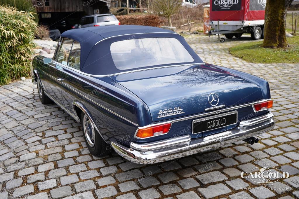 Cargold - Mercedes 300 SE Cabriolet - Farbrarität / Deutsches Original  - Bild 17