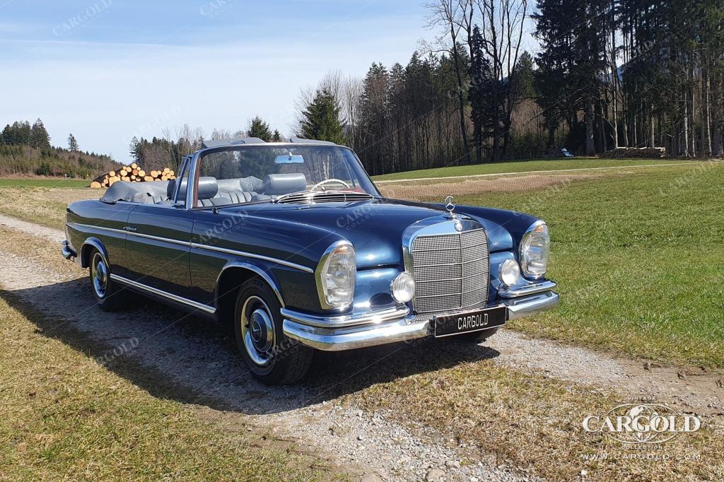 Cargold - Mercedes 300 SE Cabriolet - Farbrarität / Deutsches Original  - Bild 23