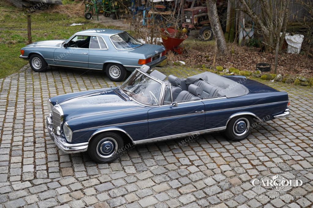 Cargold - Mercedes 300 SE Cabriolet - Farbrarität / Deutsches Original  - Bild 25