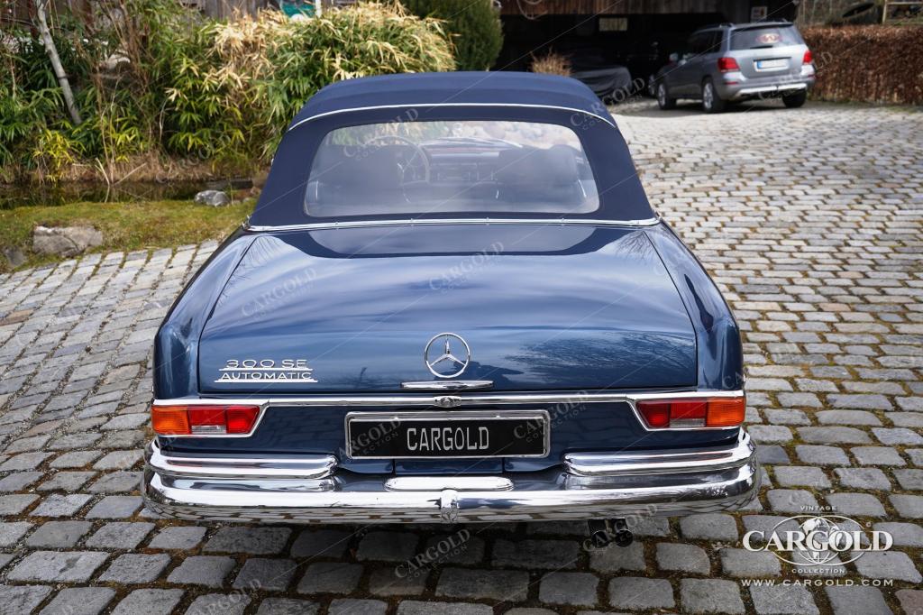 Cargold - Mercedes 300 SE Cabriolet - Farbrarität / Deutsches Original  - Bild 28