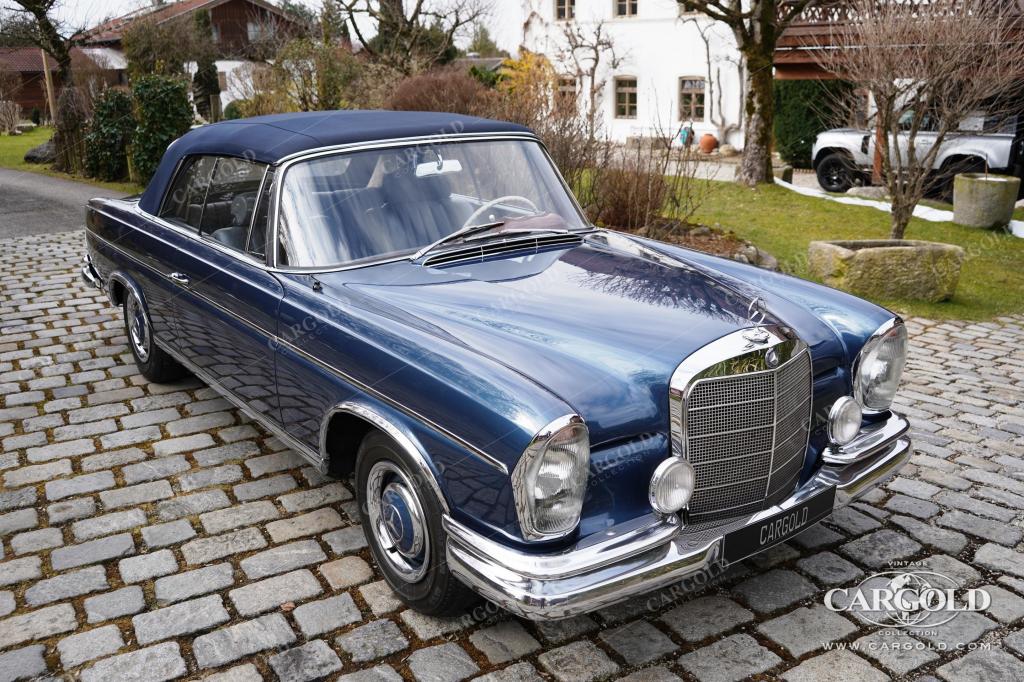 Cargold - Mercedes 300 SE Cabriolet - Farbrarität / Deutsches Original  - Bild 35