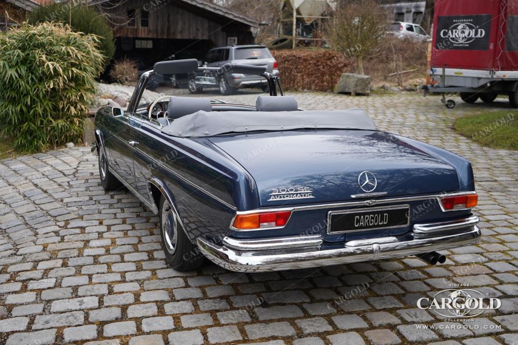 Cargold - Mercedes 300 SE Cabriolet - Farbrarität / Deutsches Original  - Bild 45