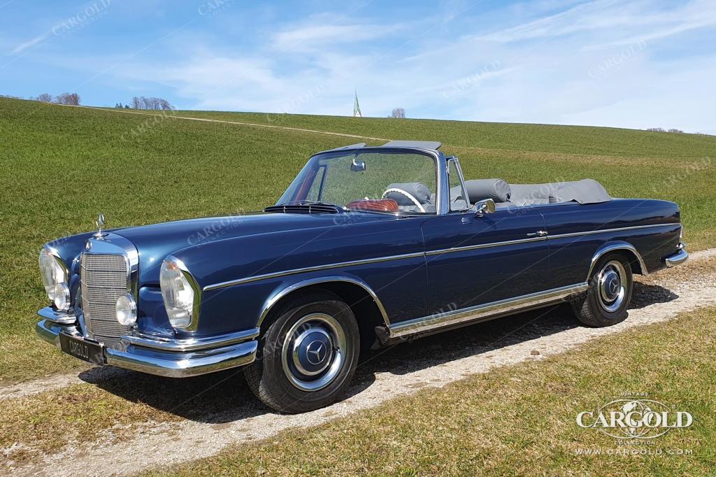 Cargold - Mercedes 300 SE Cabriolet - Farbrarität / Deutsches Original  - Bild 48