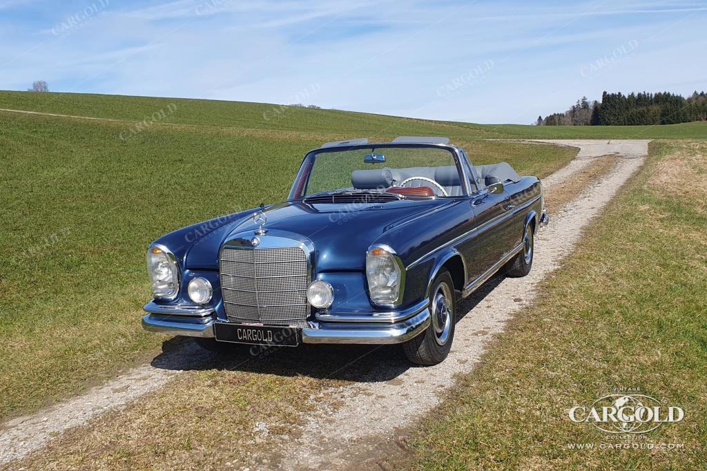 Cargold - Mercedes 300 SE Cabriolet - Farbrarität / Deutsches Original  - Bild 9