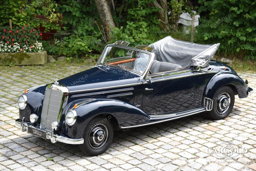 Cargold - Mercedes 220 Cabriolet A  - Gewölbte Scheibe / letztes Baujahr  - Bild 0