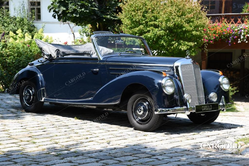 Cargold - Mercedes 220 Cabriolet A  - Gewölbte Scheibe / letztes Baujahr  - Bild 11