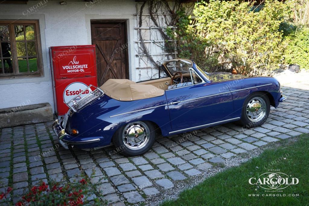 Cargold - Porsche 356 BT6 Cabrio - für 200.000,- SFR (95 PS) restauriert von 1. Schweizer Adresse  - Bild 24