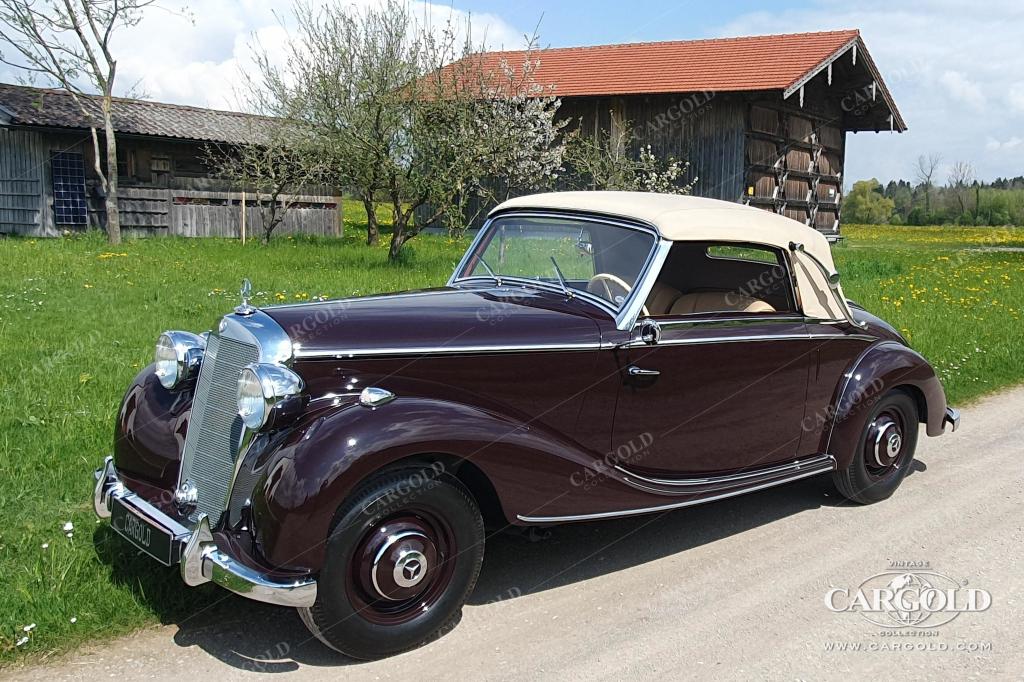 Cargold - Mercedes 170 S Cabriolet A - Vollrestauriert / Aus Sammlung  - Bild 0